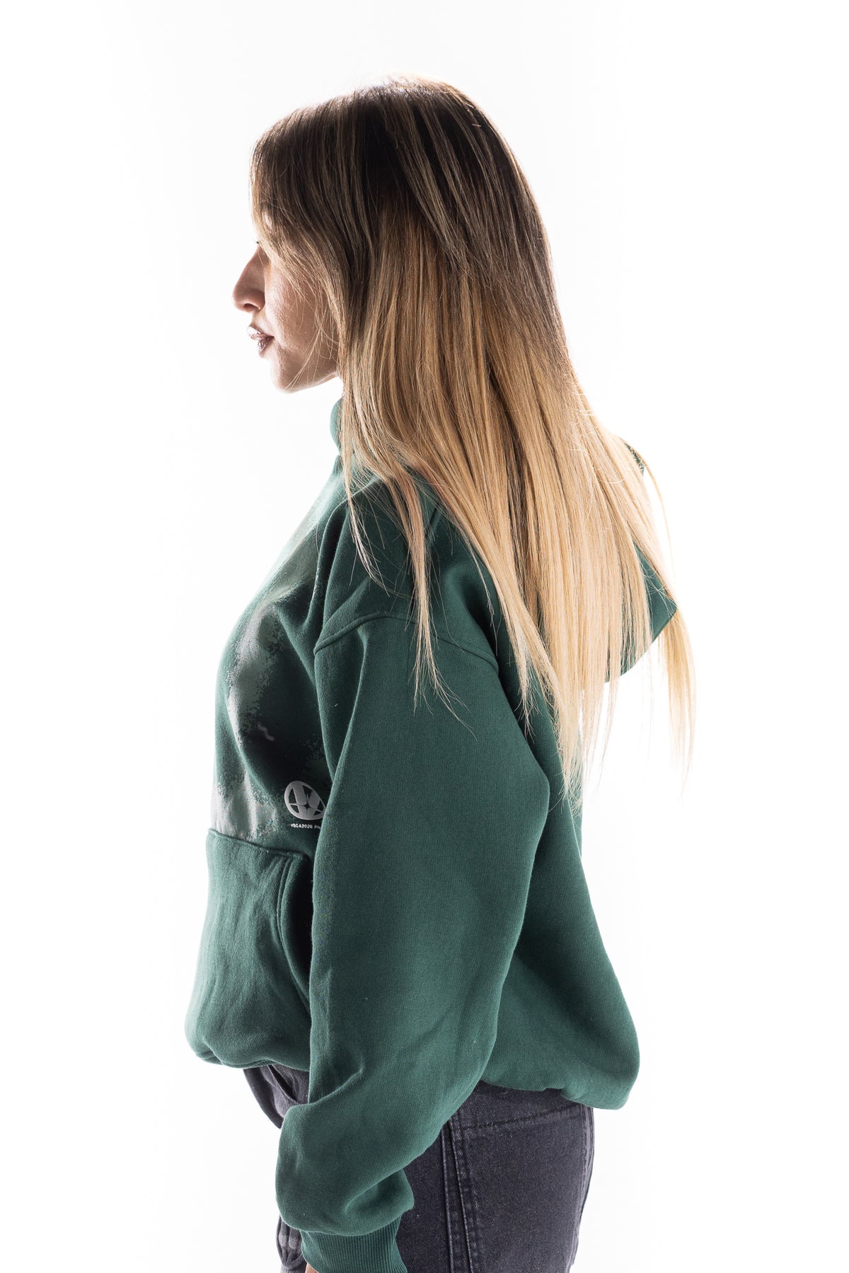 OLIVE SMOKEY HOODIE