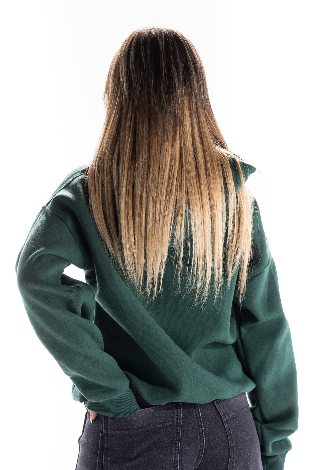 OLIVE SMOKEY HOODIE