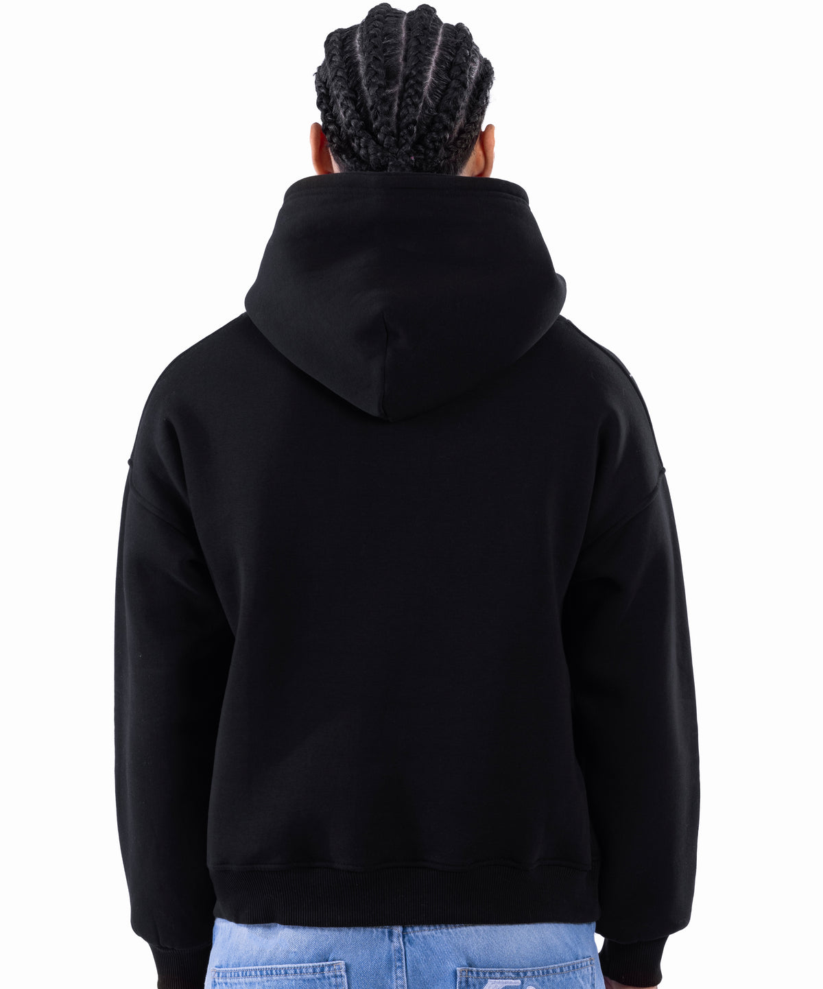 BLACK VEGA OUTLINE HOODIE