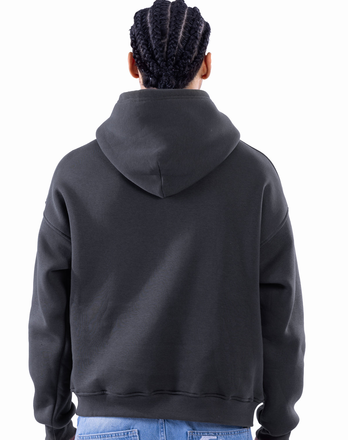 DARK GRAY VEGA TEXTURE HOODIE