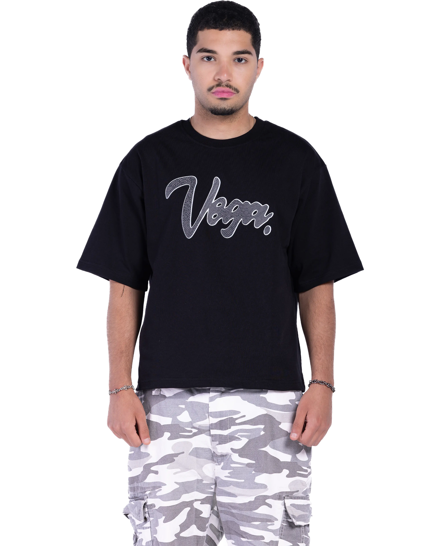BLACK BLUSH T-SHIRT