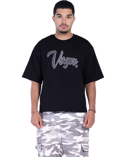 BLACK BLUSH T-SHIRT