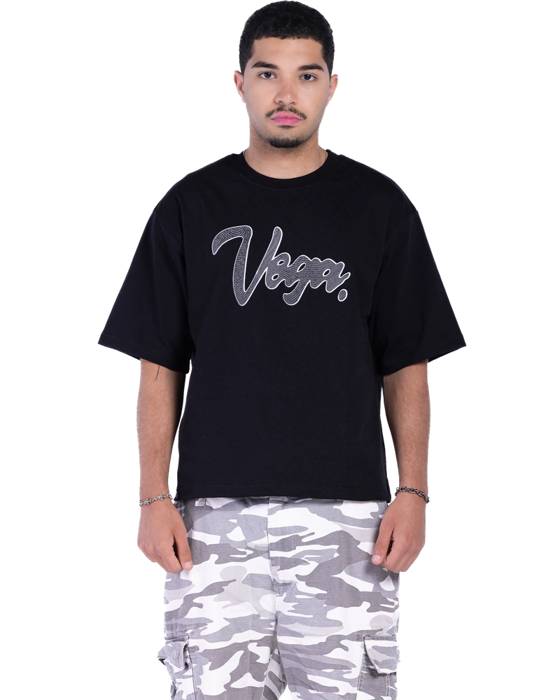 BLACK BLUSH T-SHIRT