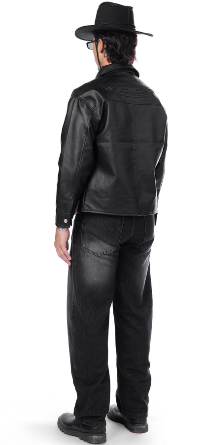 BLACK JOE'S LEATHER JACKET