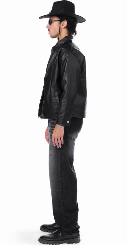 BLACK JOE'S LEATHER JACKET