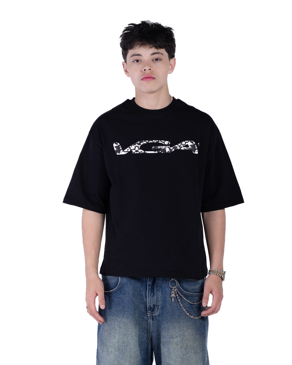 BLACK VGA T-SHIRT