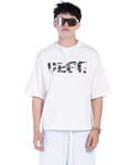 WHITE GLITCH MODE T-SHIRT