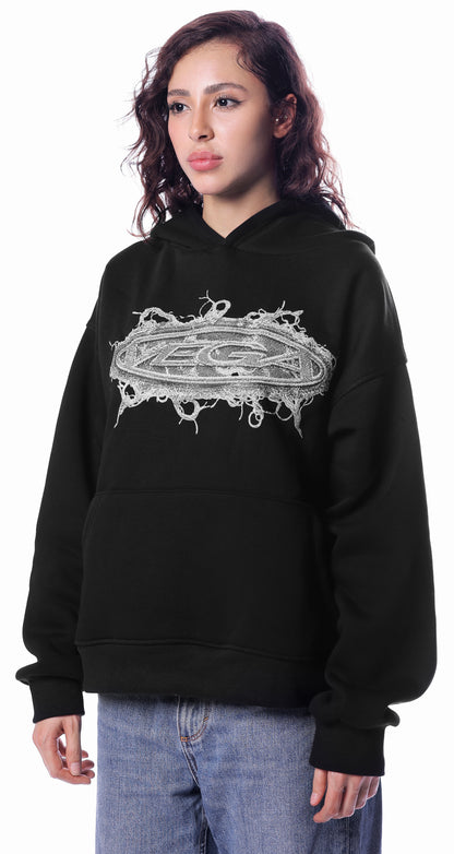 BLACK VEGA ICON HOODIE