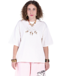 CREAM GHOST T-SHIRT