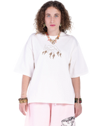 CREAM GHOST T-SHIRT