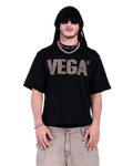 BLACK LEOPARD T-SHIRT
