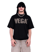 BLACK LEOPARD T-SHIRT