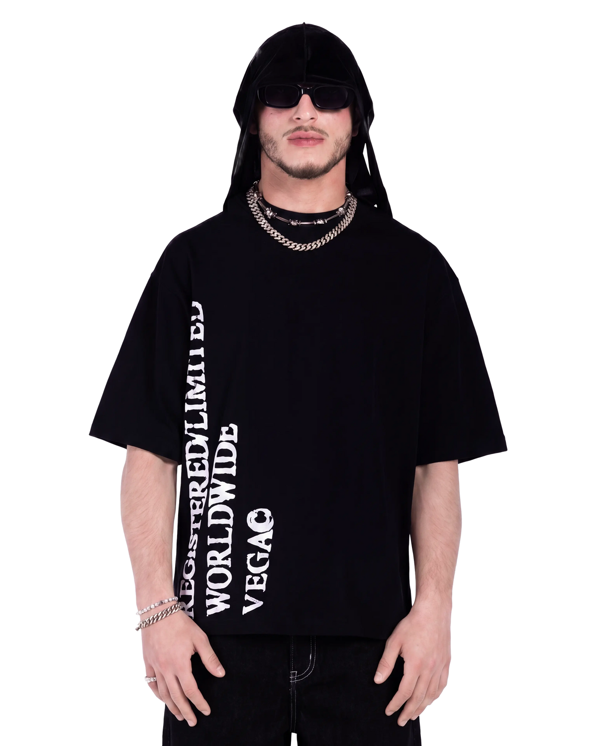 BLACK WORLDWIDE T-SHIRT