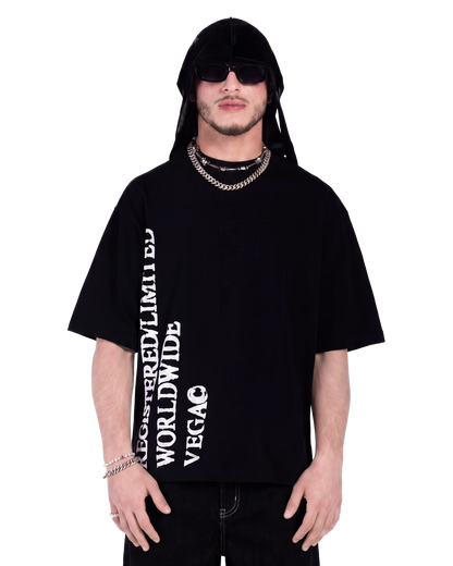 BLACK WORLDWIDE T-SHIRT