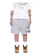LIGHT GREY LEGEND SHORTS