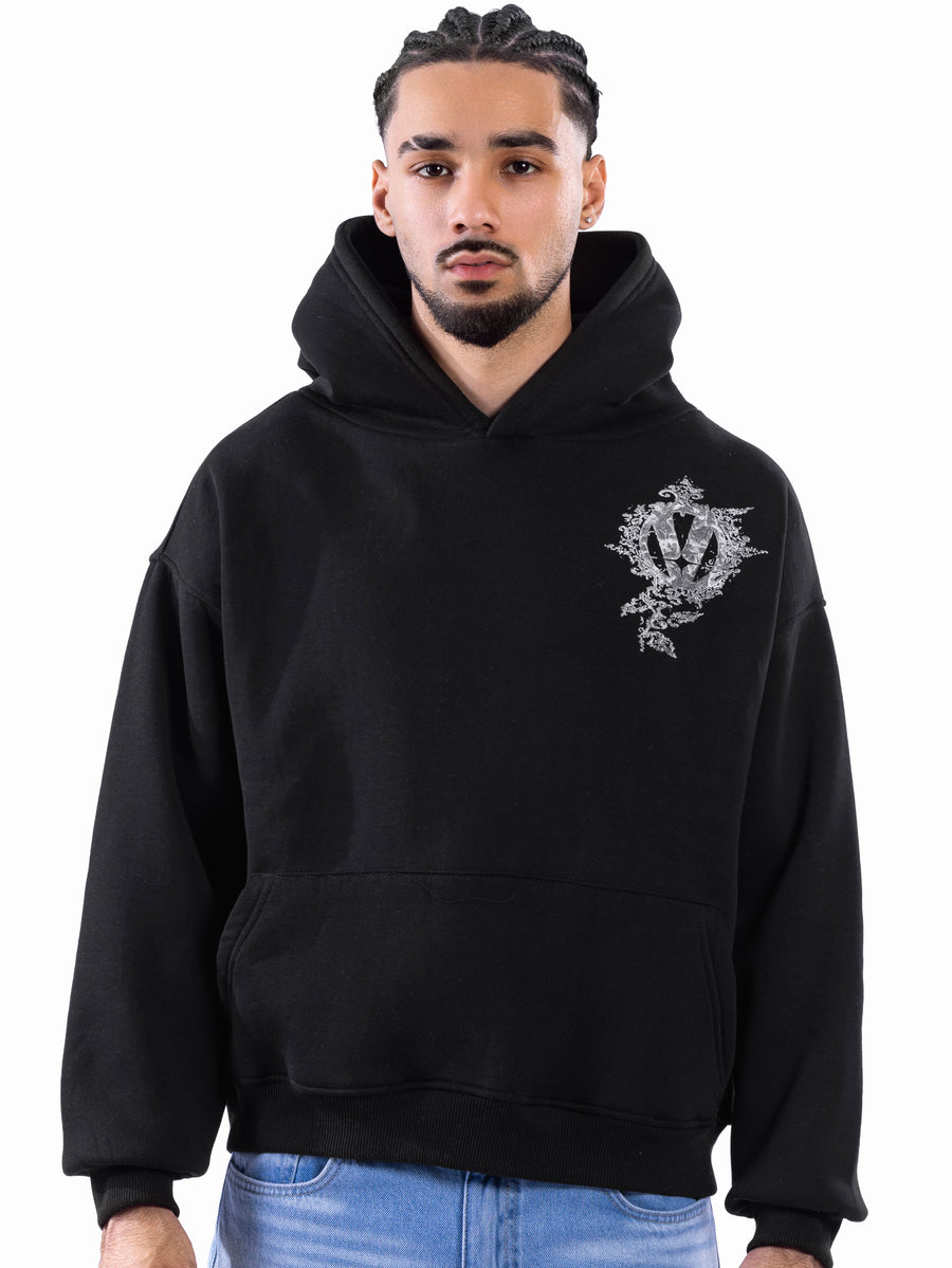 BLACK ARCHIVE HOODIE