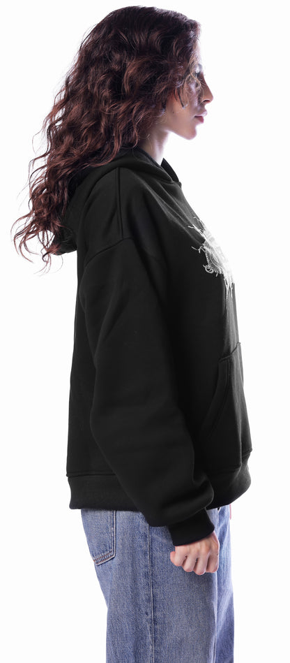 BLACK VEGA ICON HOODIE