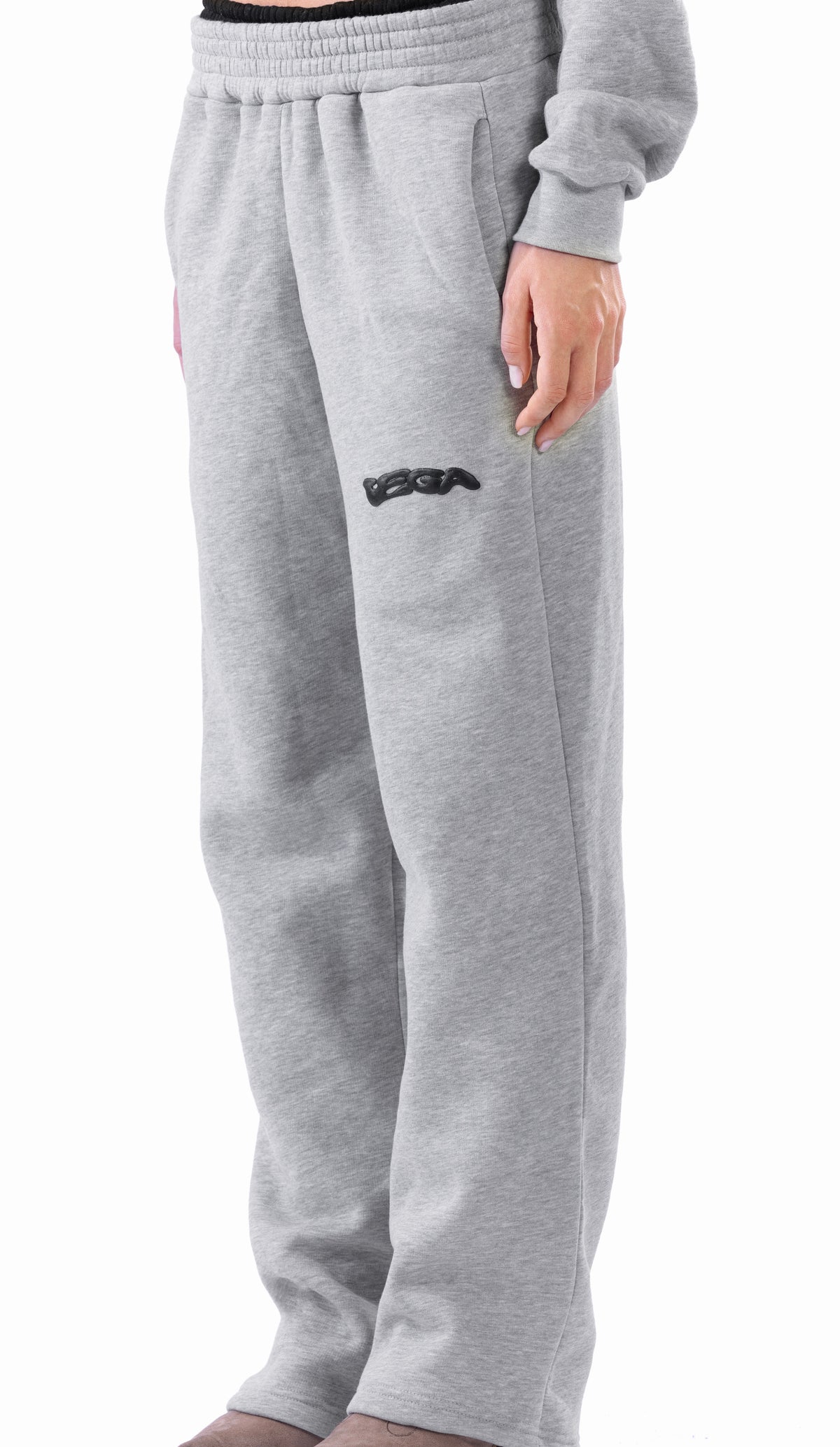 GRAY DOUBLE TAKE PANTS