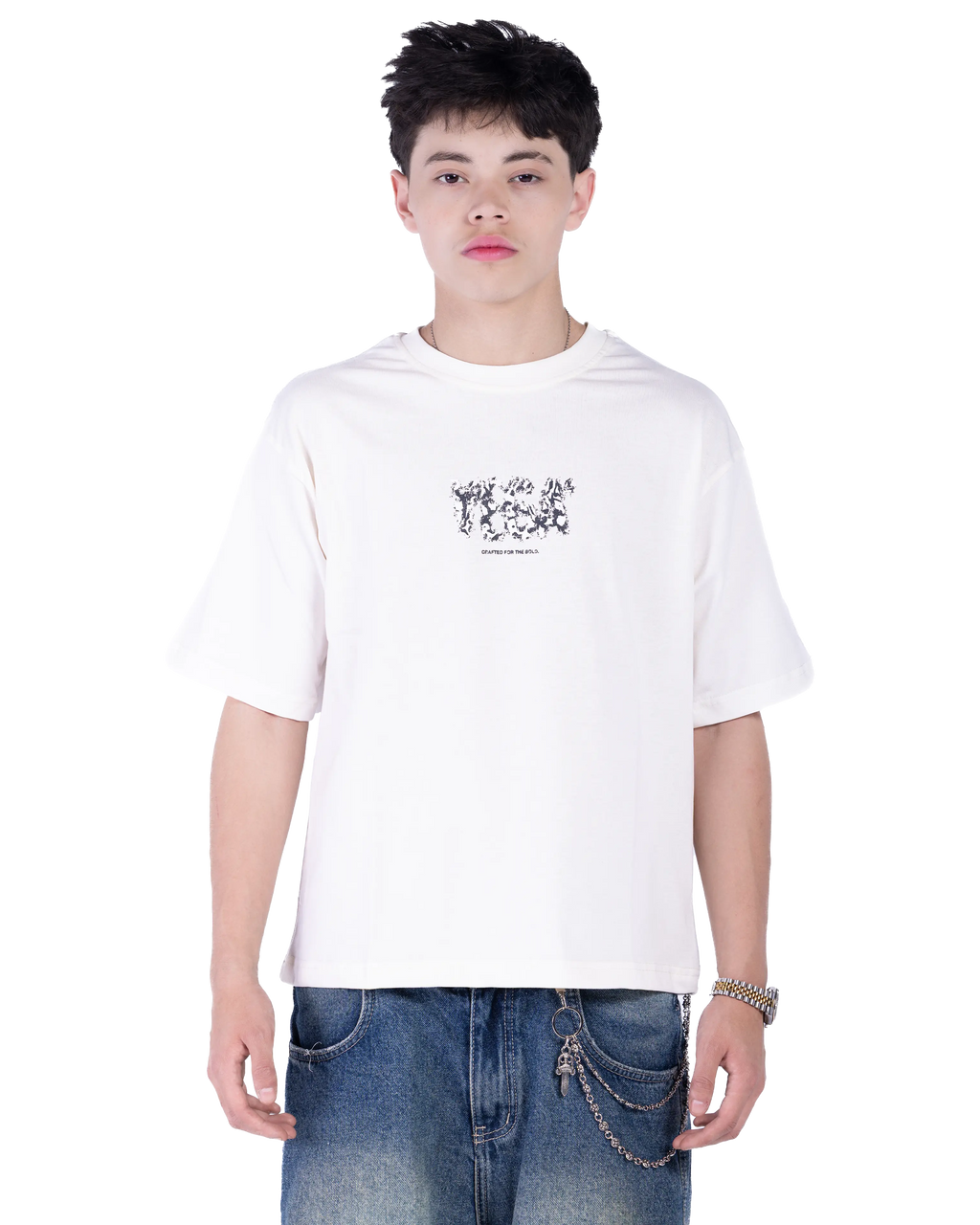 WHITE VOID LOOP T-SHIRT