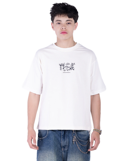 WHITE VOID LOOP T-SHIRT