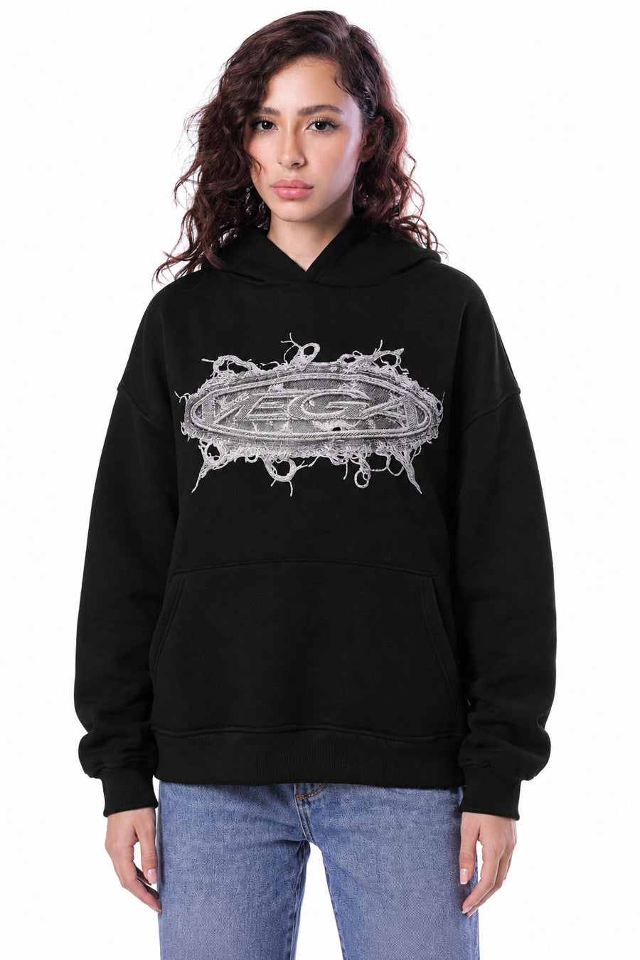 BLACK VEGA ICON HOODIE