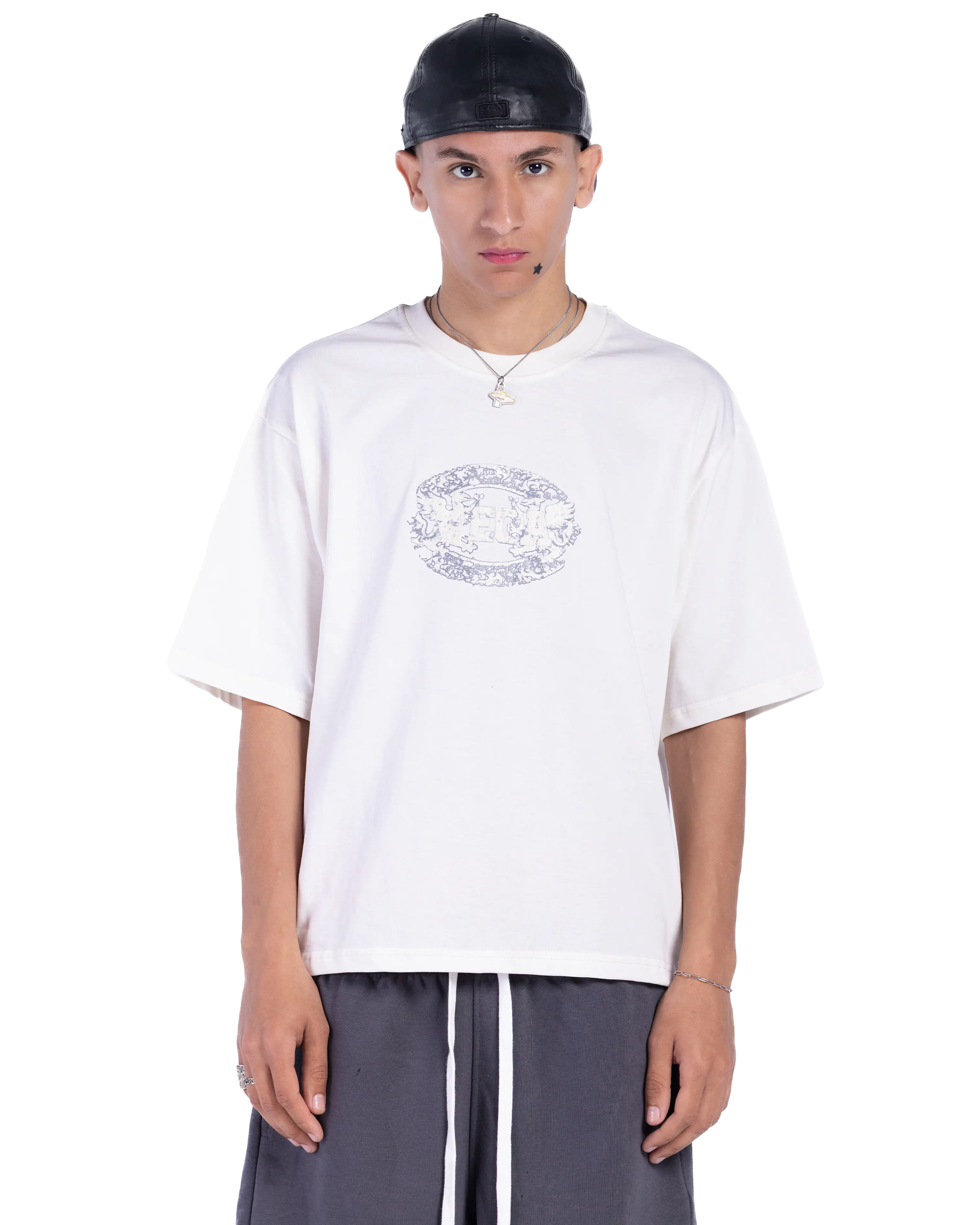 WHITE CREST T-SHIRT