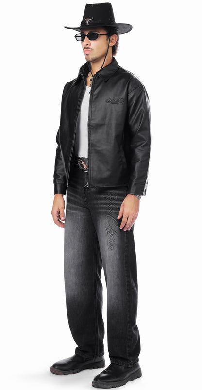 BLACK JOE'S LEATHER JACKET