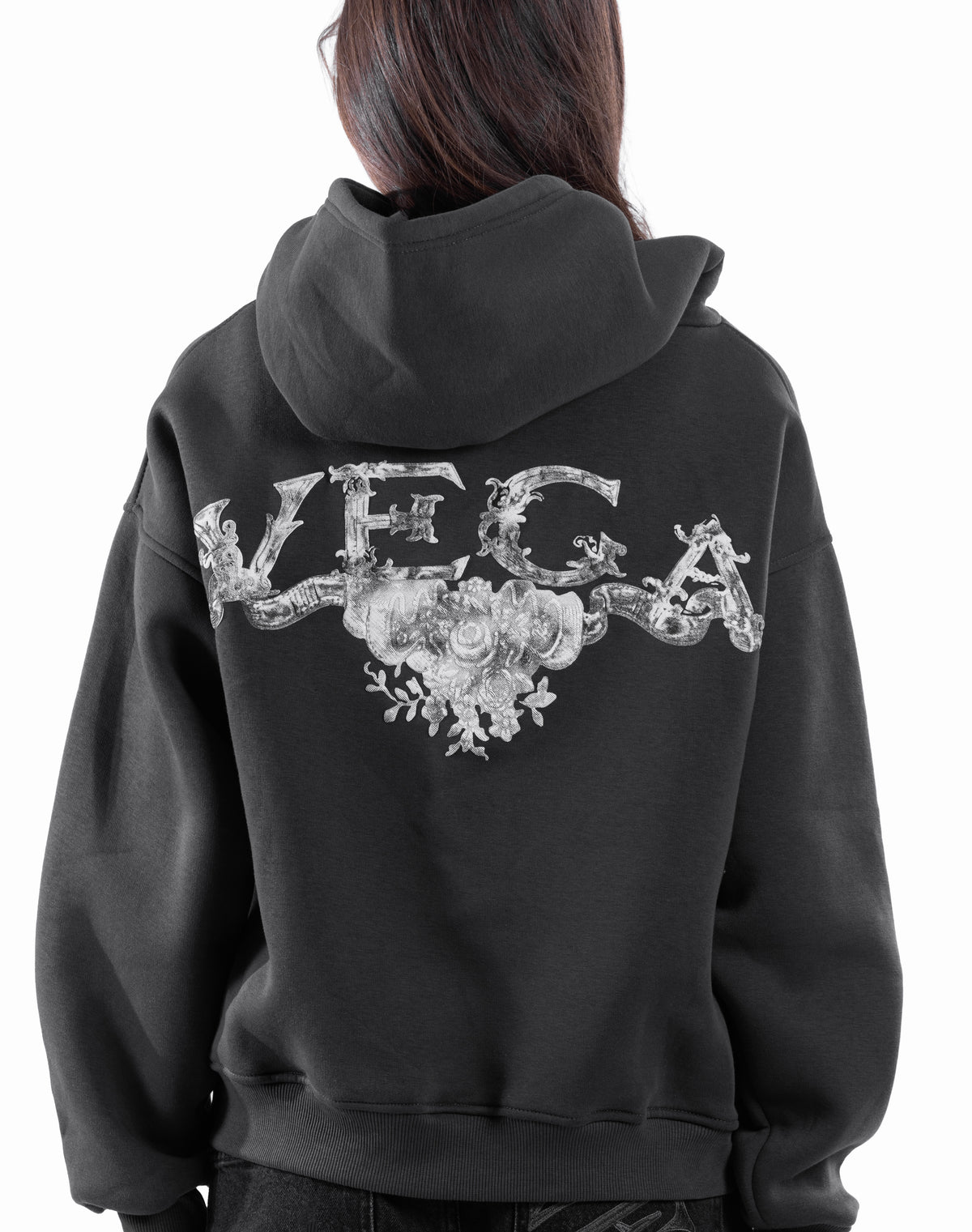 DARK GRAY ARCHIVE HOODIE