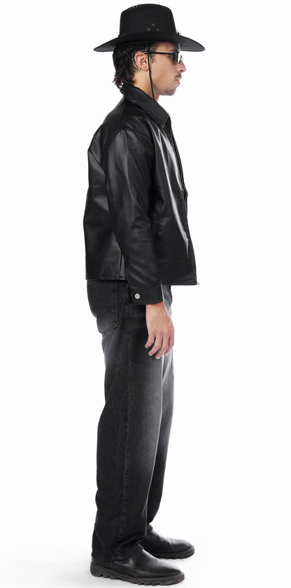 BLACK JOE'S LEATHER JACKET