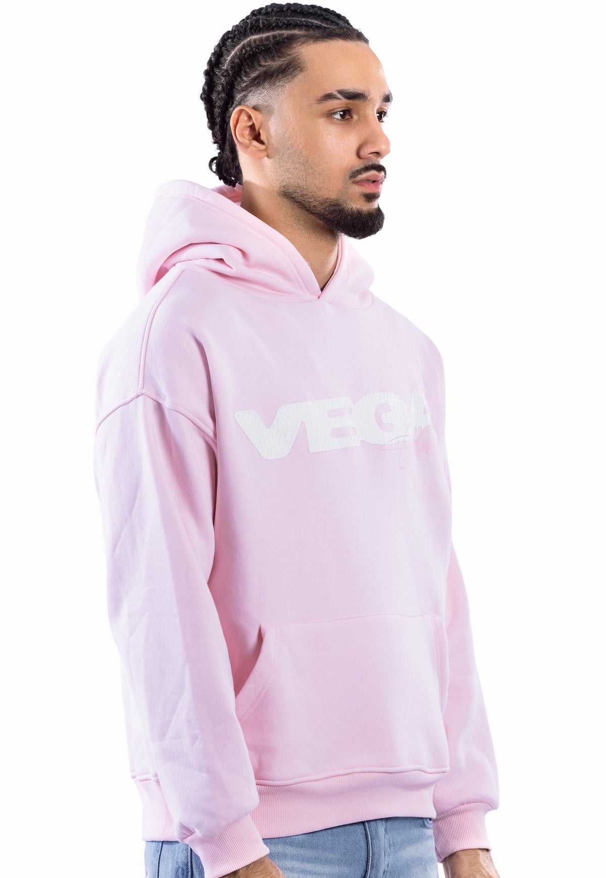 BABY PINK ATTUIDE HOODIE