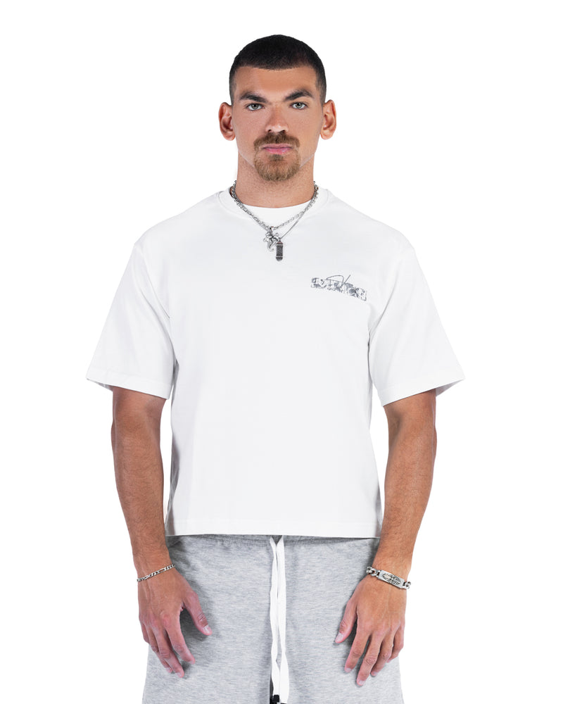 WHITE  DISTRICT 11 TEE