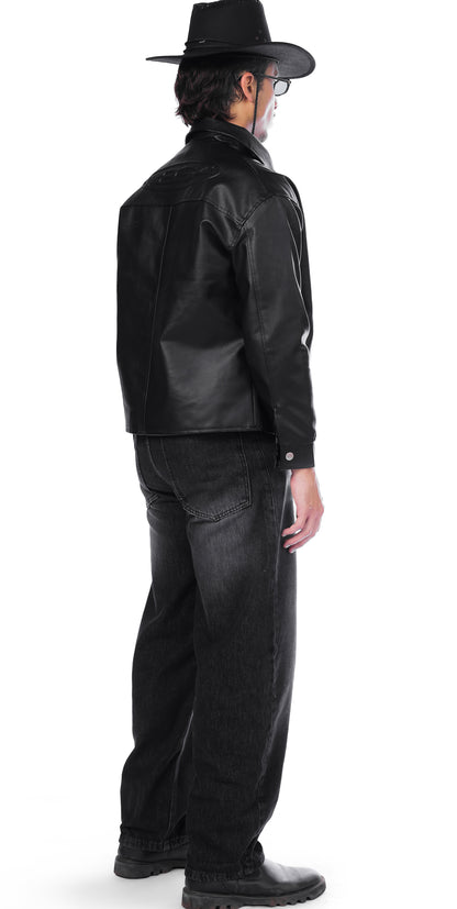 BLACK JOE'S LEATHER JACKET