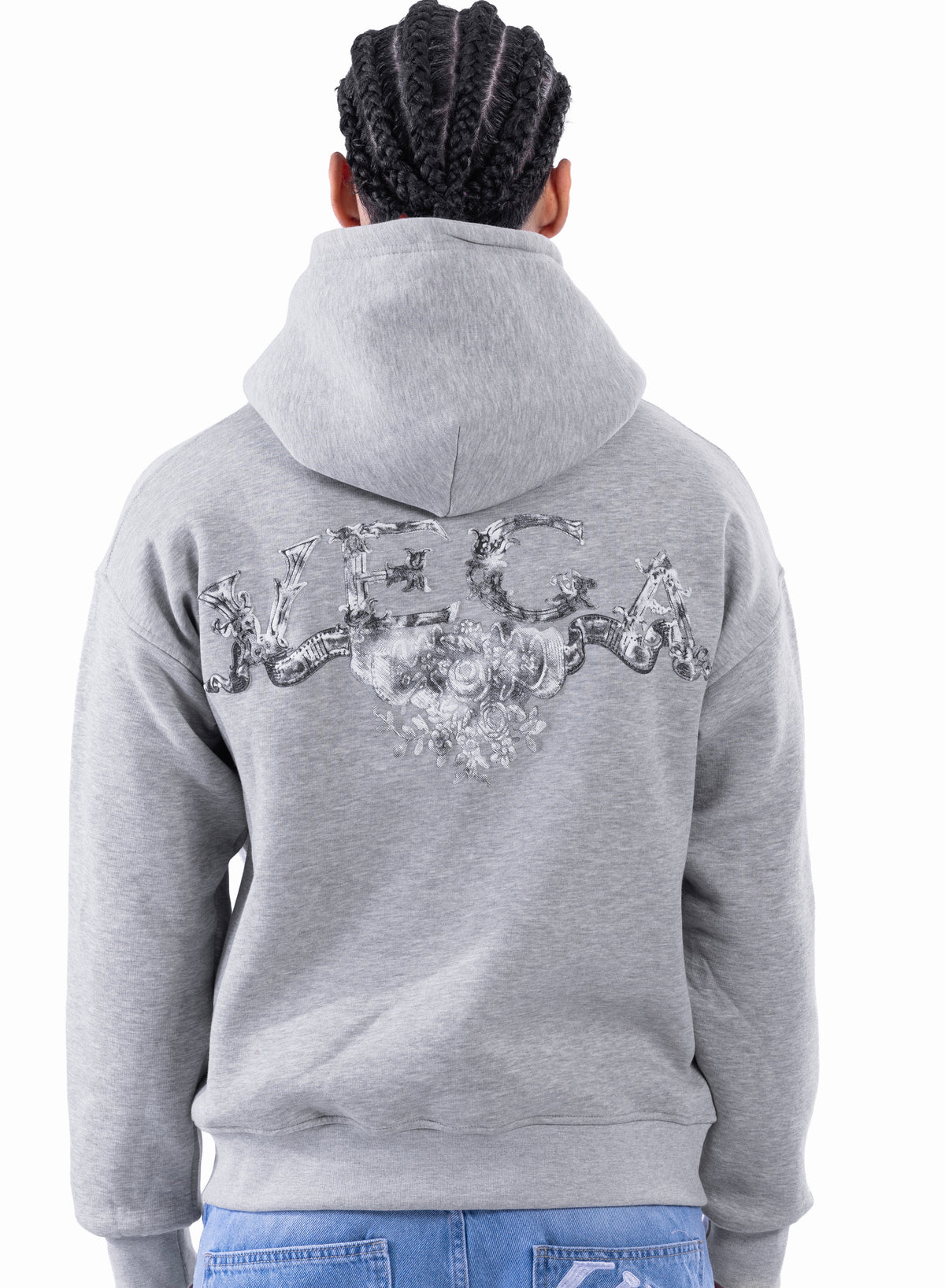 GRAY ARCHIVE HOODIE