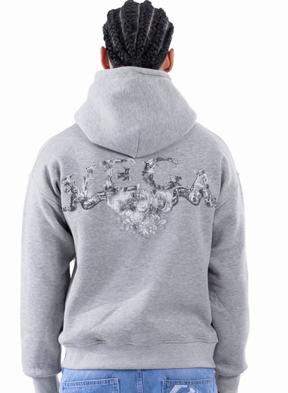 GRAY ARCHIVE HOODIE