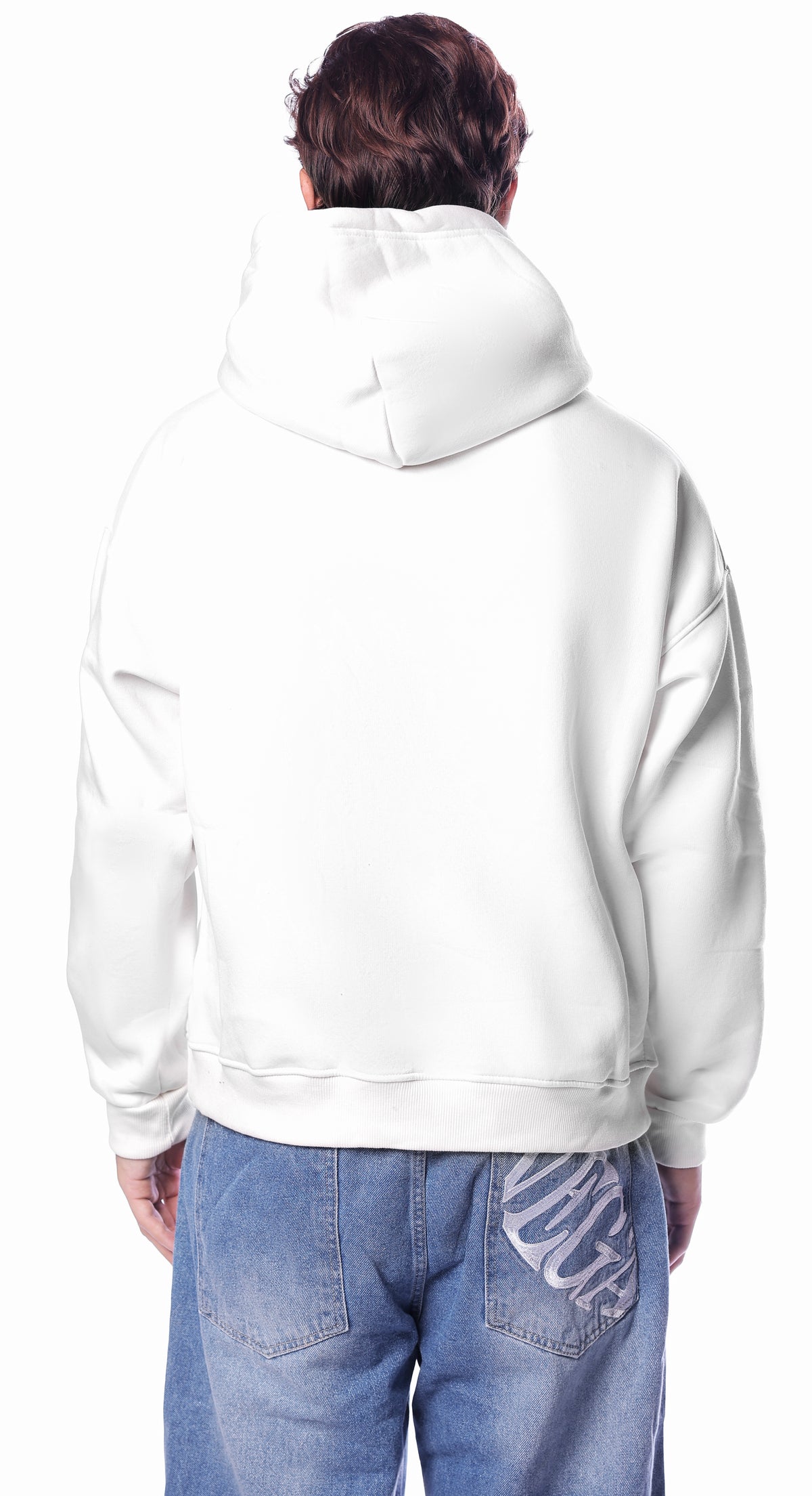 WHITE VEGA ICON HOODIE