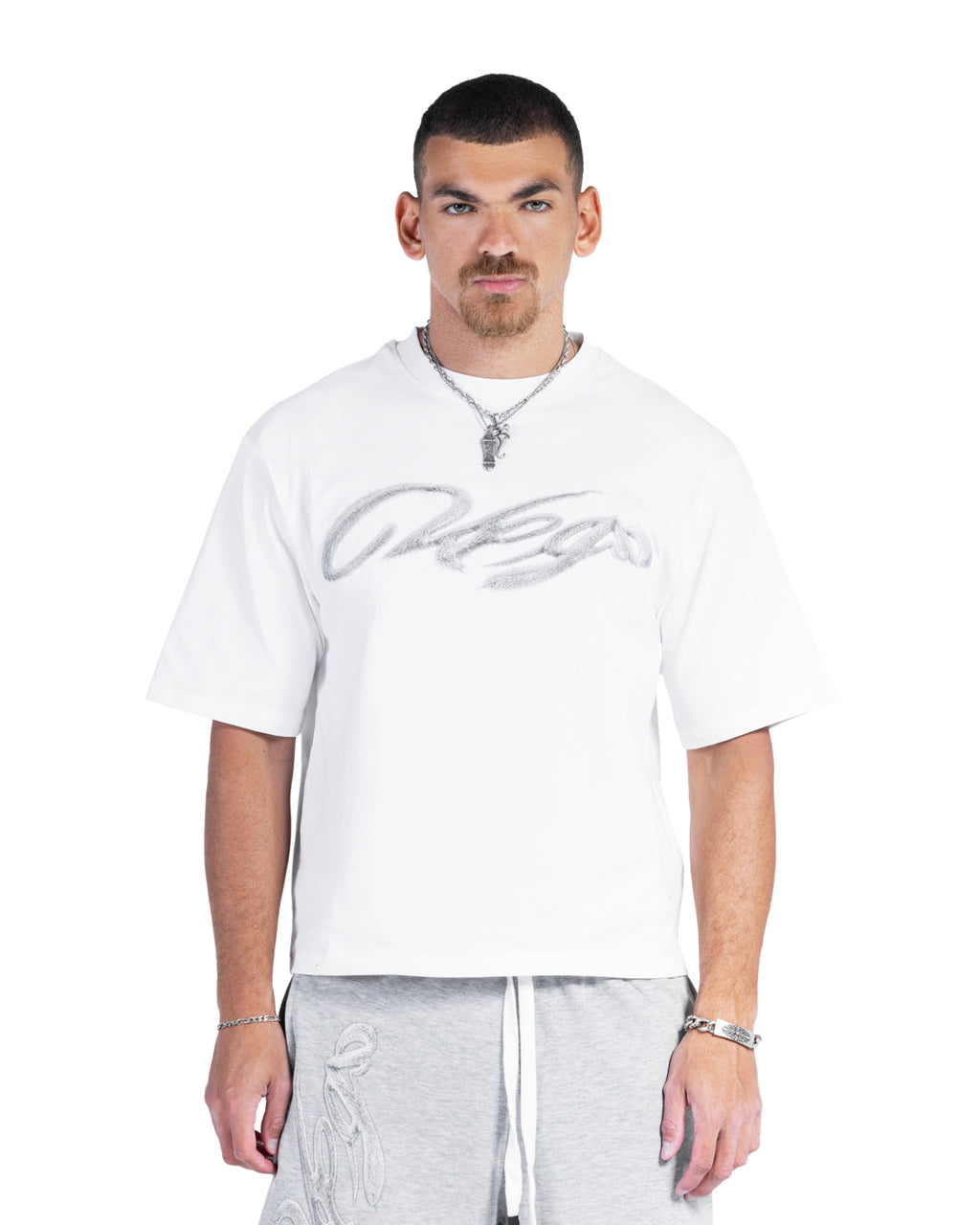 WHITE SIGNATURE TEE