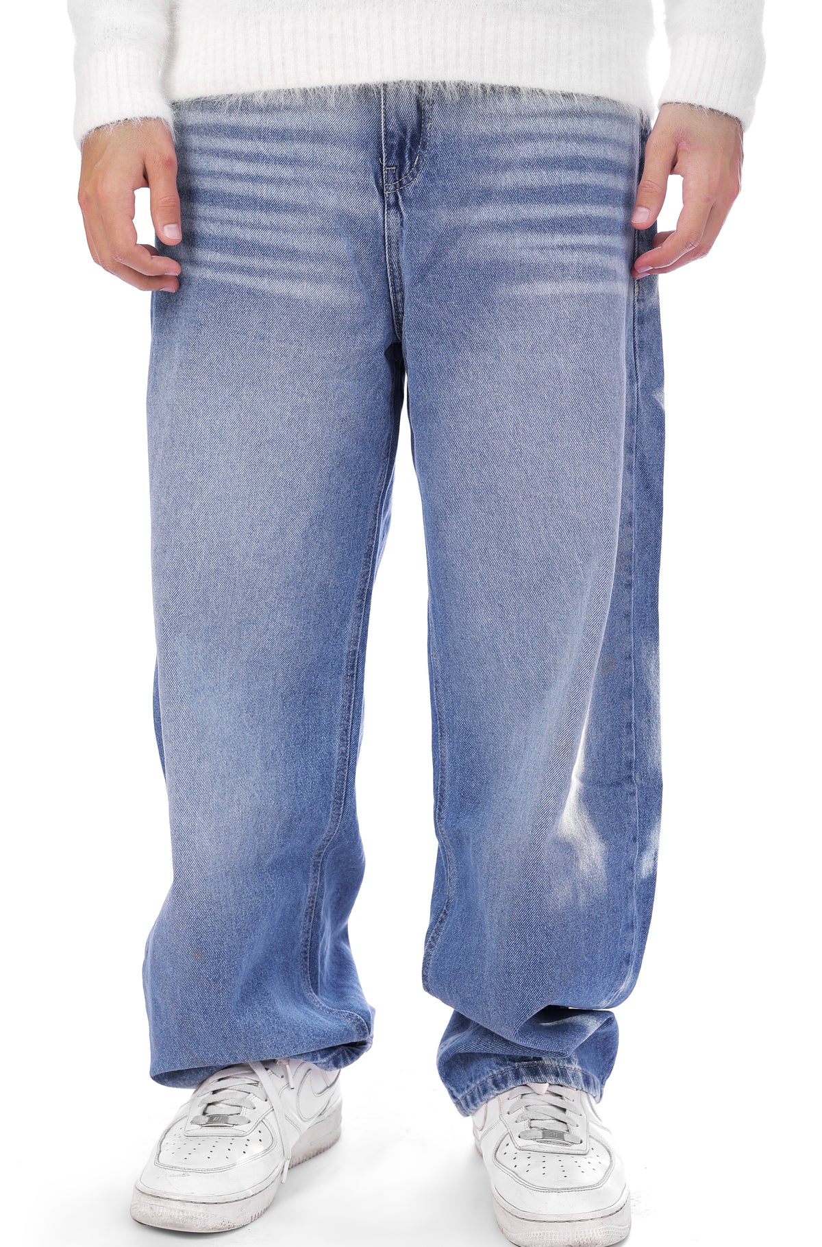 DARK BLUE BACKPOCKET JEANS