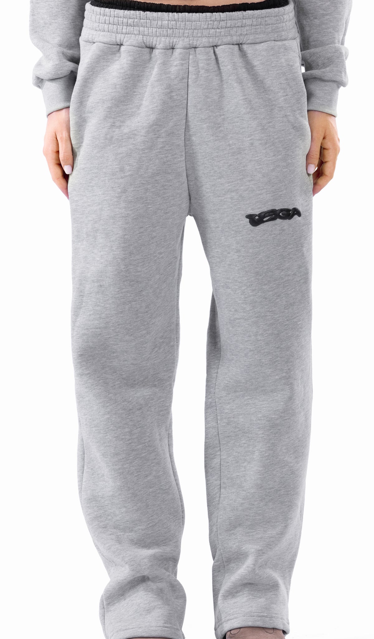 GRAY DOUBLE TAKE PANTS