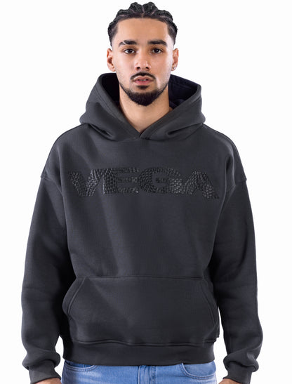 DARK GRAY VEGA TEXTURE HOODIE