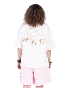 CREAM GHOST T-SHIRT
