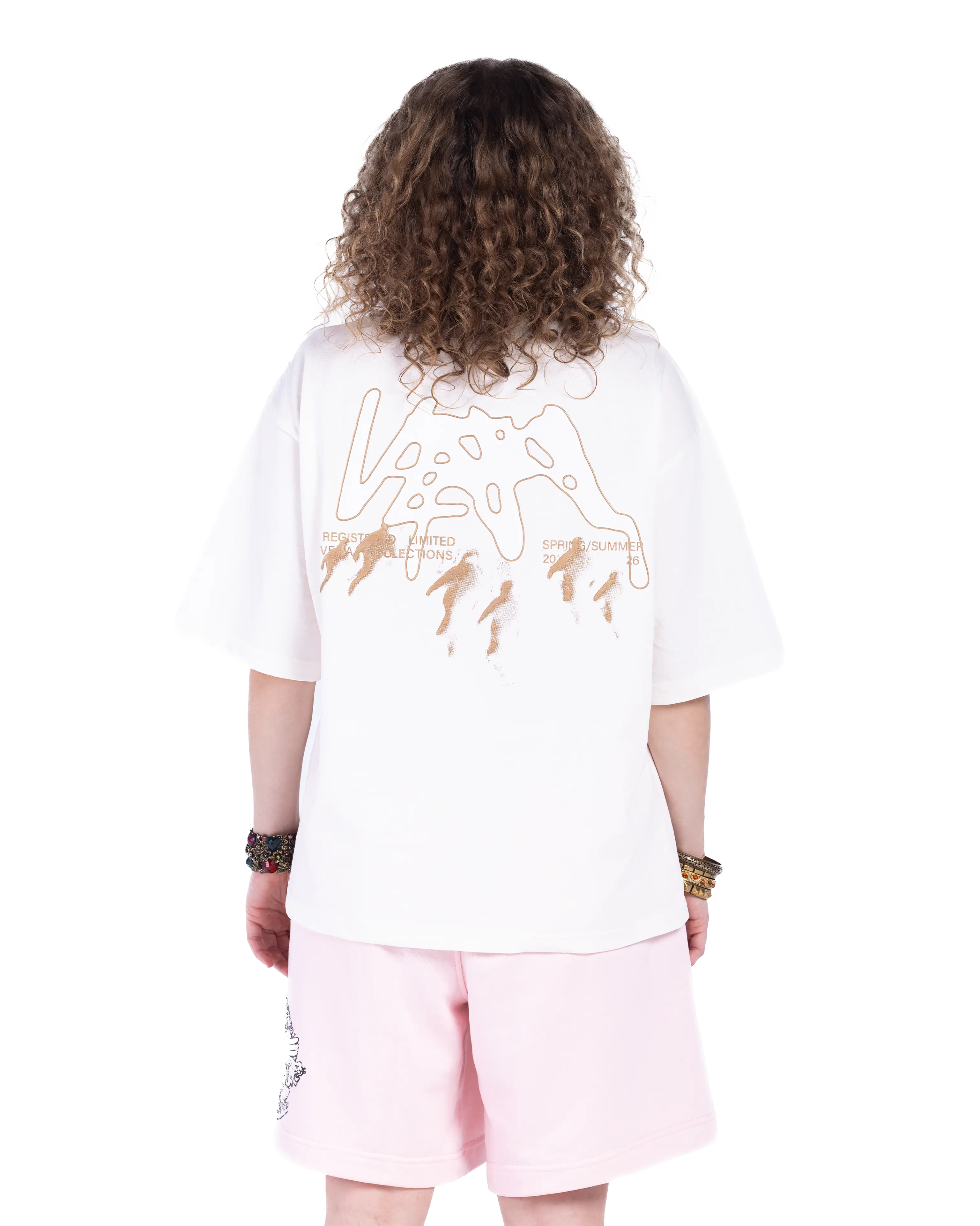 CREAM FALLOUT T-SHIRT