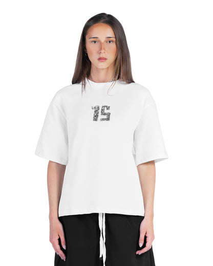WHITE DISTRACT 15 TEE