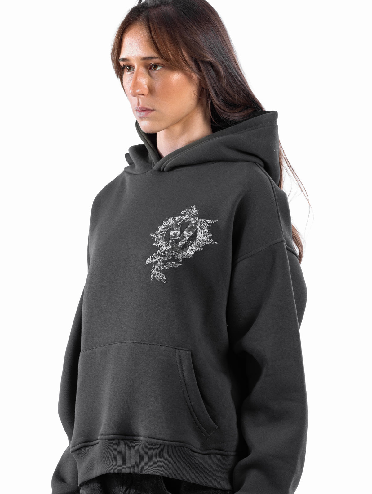 DARK GRAY ARCHIVE HOODIE