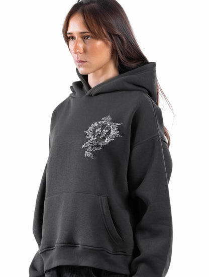 DARK GRAY ARCHIVE HOODIE