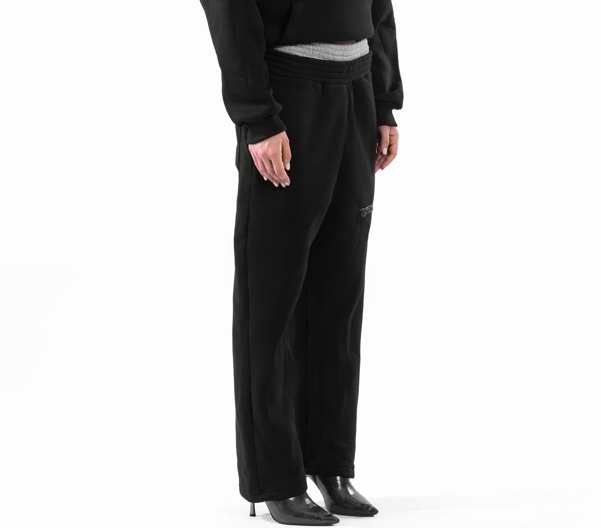 BLACK DOUBLE TAKE PANTS