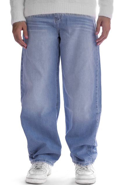 BLUE BACKPOCKET JEANS