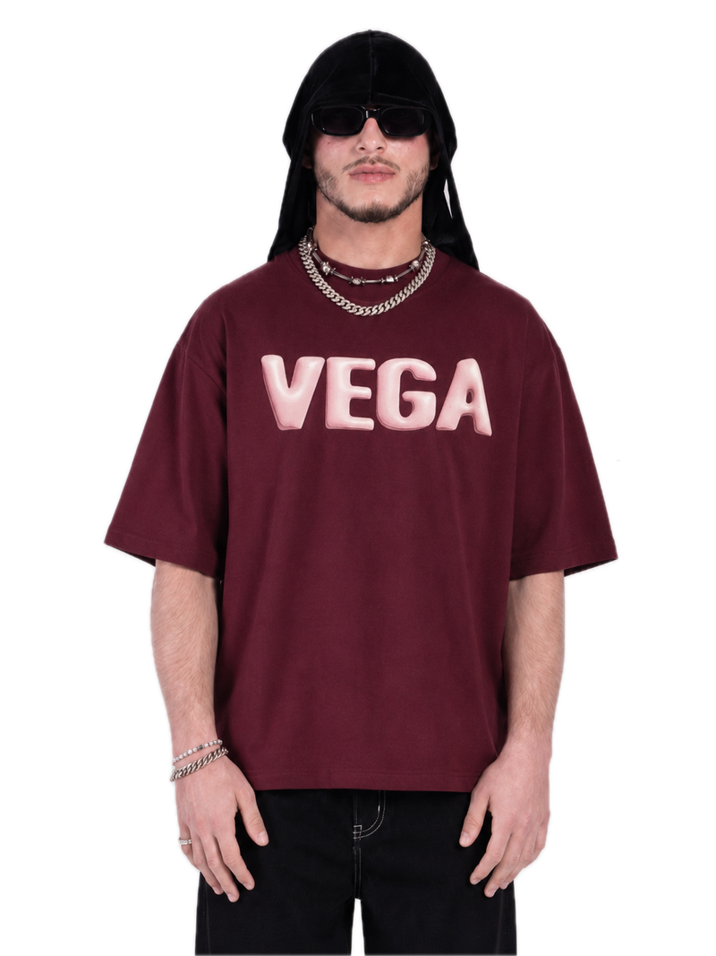 MAROON DRIFT T-SHIRT