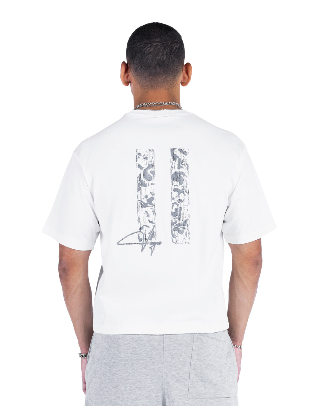 WHITE ELVN TEE