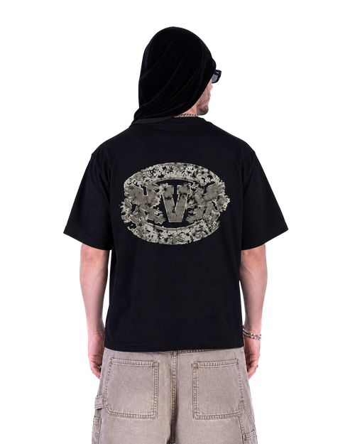 BLACK CREST T-SHIRT